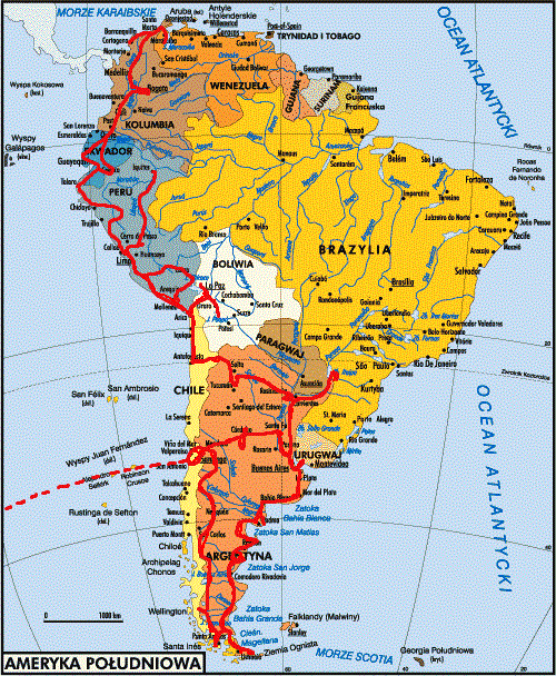 Ameryka Południowa – wspomnienie